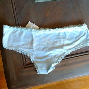 Just married sparkly panties